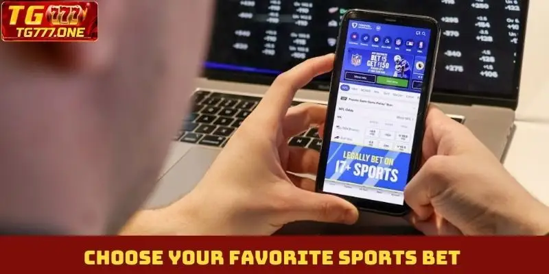 Choose your favorite sports bet