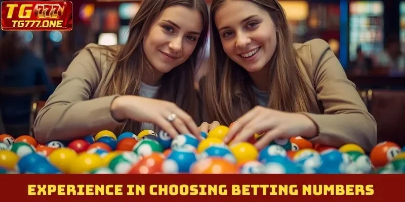 Experience in choosing betting numbers