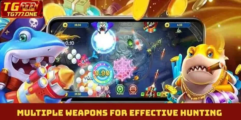 Multiple weapons for effective hunting